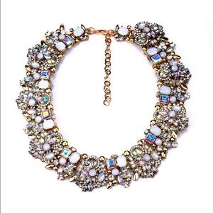 Statement Crystal Choker Necklace NEW